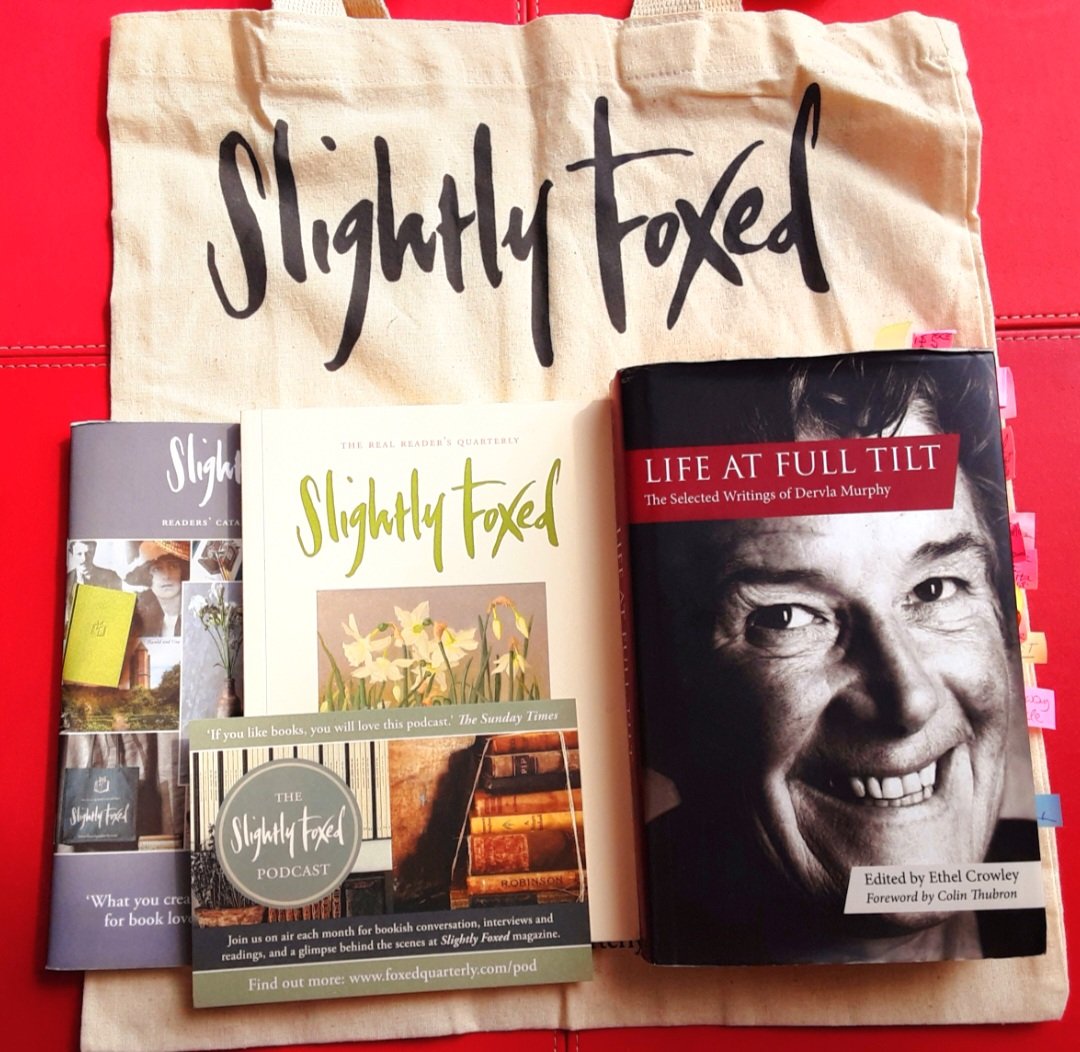 Thrilled to have been part of the new podcast from Slightly Foxed on Dervla Murphy, travel writer extraordinaire. You can listen on the Slightly Foxed website. 
<a href="/FoxedQuarterly/">Slightly Foxed | Magazine, Small Press, Podcast</a> <a href="/ElandPublishing/">Eland</a>
#DervlaMurphy #travelwriting