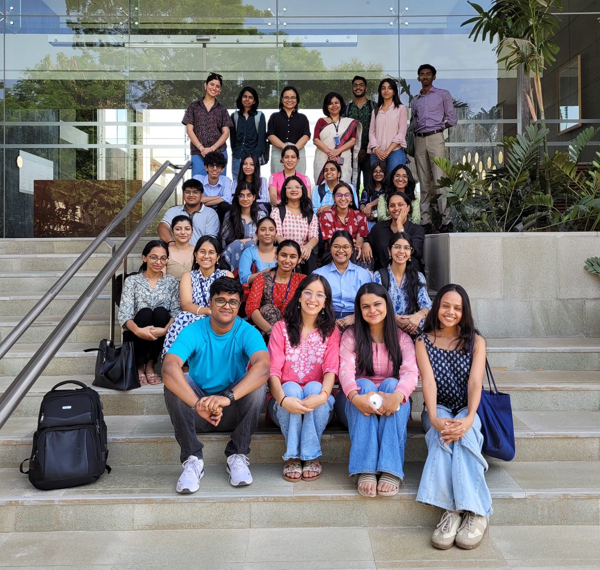 Pune Int Centre (@puneintcentre) on Twitter photo Today, we had the pleasure of hosting students from Symbiosis School for Liberal Arts, Pune (<a href="/SSLA_Official/">SSLA, Pune</a>), at our new campus of the <a href="/PuneIntCentre/">Pune Int Centre</a>!
Through the visit and interactions, they gained insights into how think tanks collaborate with various stakeholders to drive Today, we had the pleasure of hosting students from Symbiosis School for Liberal Arts, Pune (<a href="/SSLA_Official/">SSLA, Pune</a>), at our new campus of the <a href="/PuneIntCentre/">Pune Int Centre</a>!
Through the visit and interactions, they gained insights into how think tanks collaborate with various stakeholders to drive