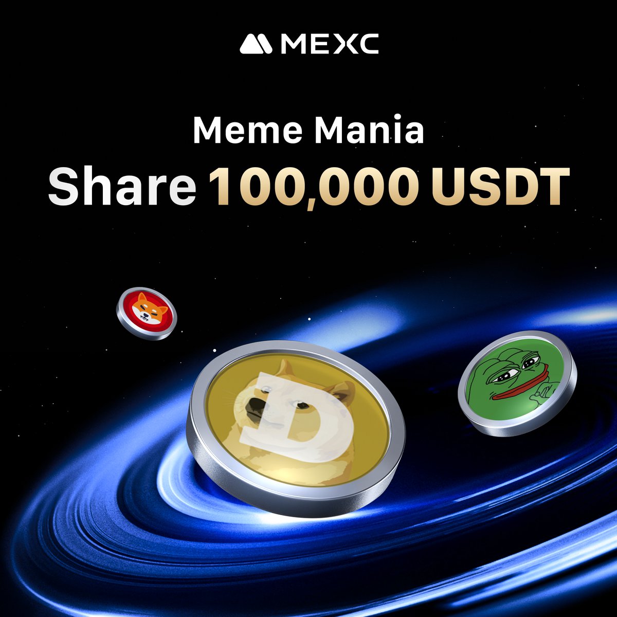 🏅Meme Mania Event 🏅 🔹Eligble tokens $DOGE, $SHIB, $PEPE, #FARTCOIN,  $POPCAT, $MYRO, $WIF, $FLOKI, $BOME, $BONK 🗓️Event Period: Apr 15, 2025,  10:00 (UTC) – Apr 30, 2025, 10:00 (UTC) Join now and share 100,000 $USDT 👉  https://t.co/y1OjKriOX7