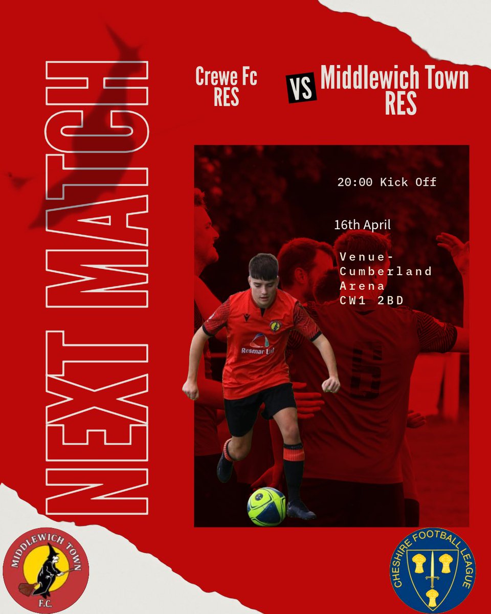 🔴 Middlewich Town Reserves 🟡 tweet media