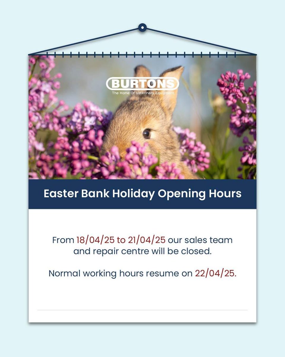 Burtons Veterinary Equipment tweet media