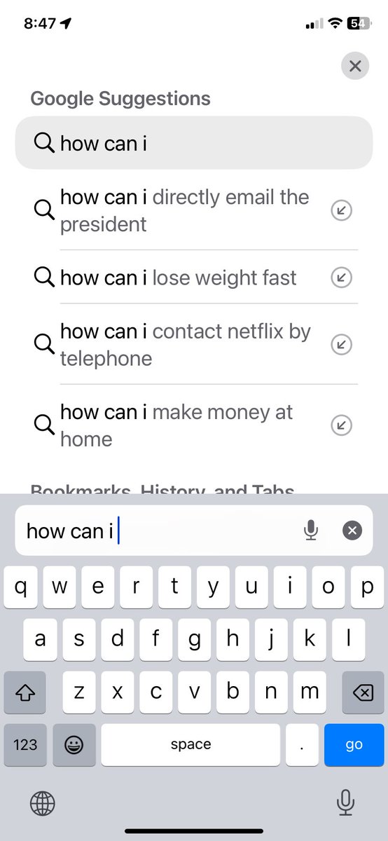 FiFiRobTO's tweet image. I just typed this in to ask google something when I noticed the predictive text…  #trump (I am Canadian btw)
