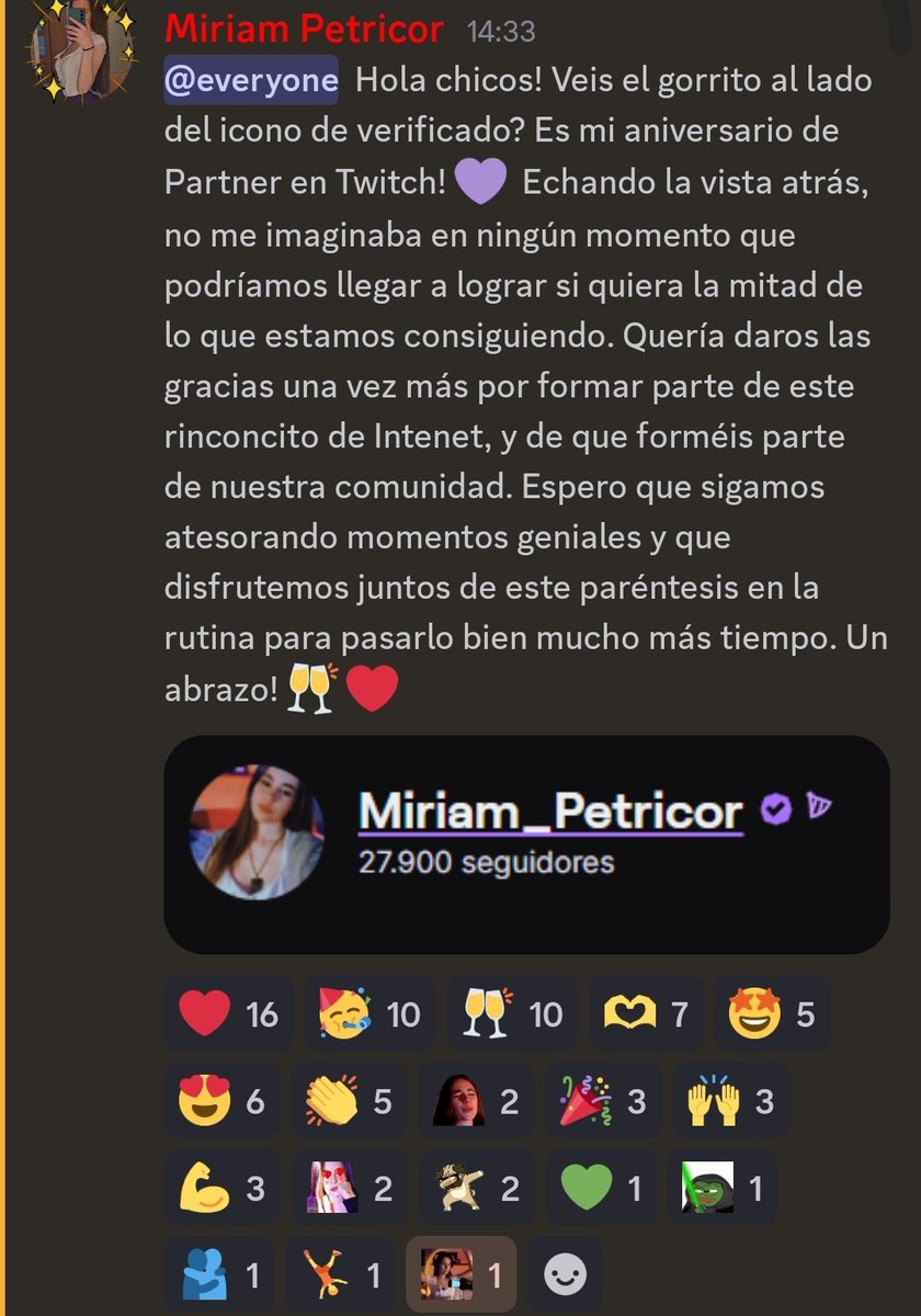 miriam_petricor's tweet image. Gracias ❤️🥂