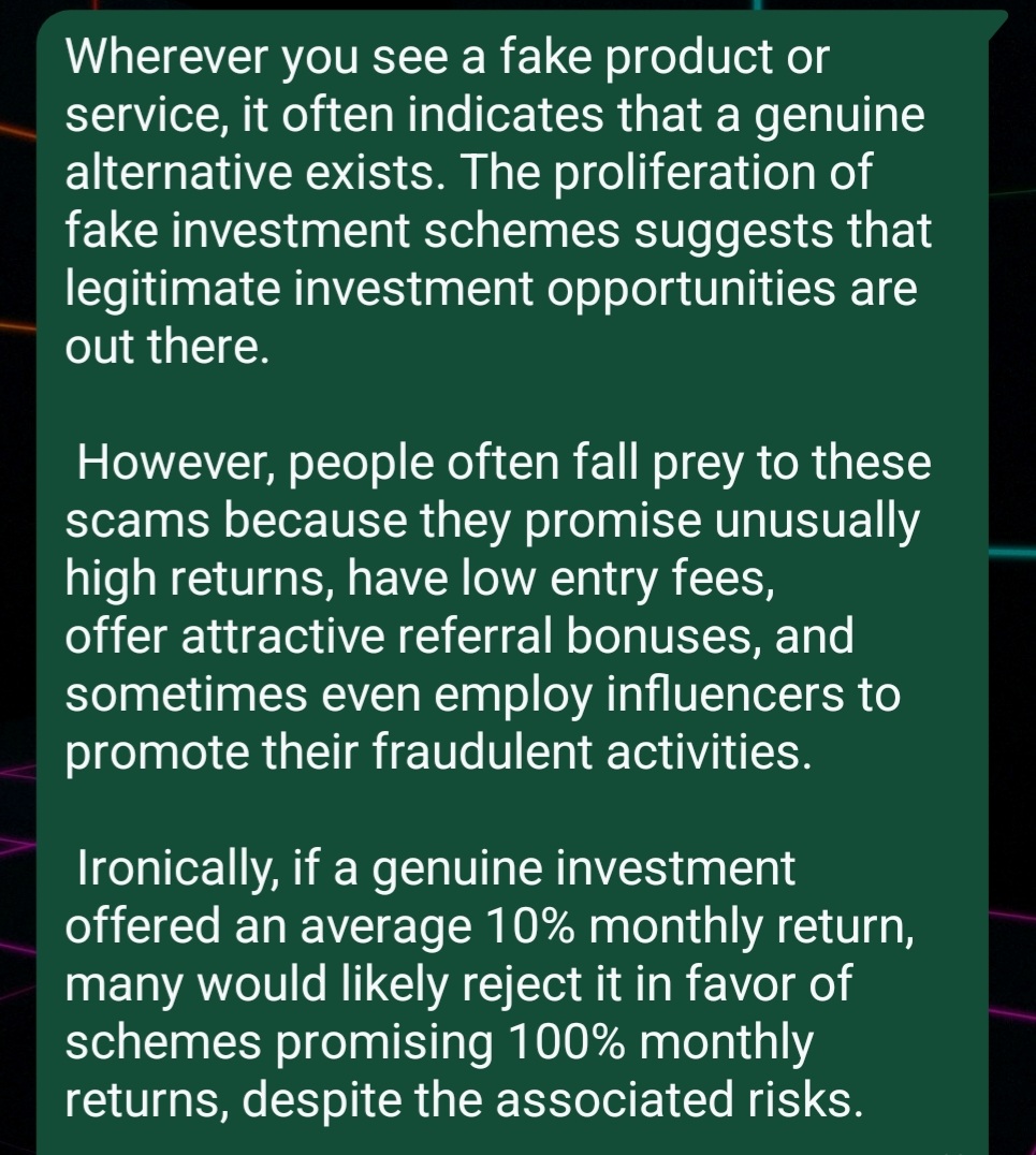 Seun (@popeson) on Twitter photo When will people stop falling for get rich-quick schemes?
CBEX,  PCEX Scam Ponzi scheme pyramid scheme When will people stop falling for get rich-quick schemes?
CBEX,  PCEX Scam Ponzi scheme pyramid scheme