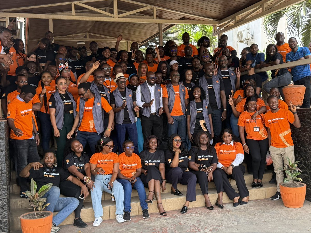 « My Customer, My Boss» is more than a slogan. It’s a mindset. It’s the belief that the customer is at the center of everything we do.Their voices guide us, their needs shape us, and their loyalty sustains us. <a href="/Orange_sierra/">Orange Sierra Leone</a> #proudtobeorangeSL #orangeishere <a href="/selimabenamara/">Selima Ben Amara</a>