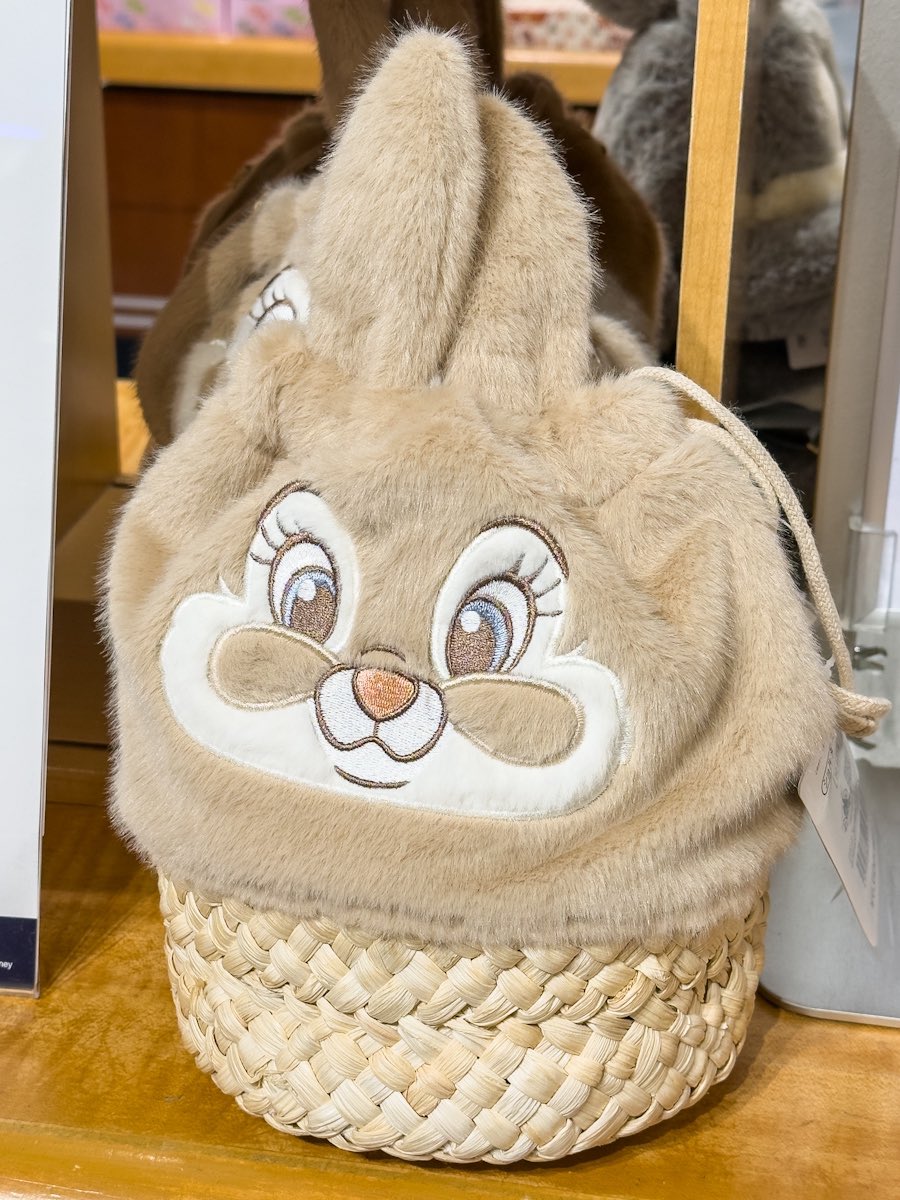 ディズニー バンビ とんすけ マルチポシェット PASTEL BUNNIES