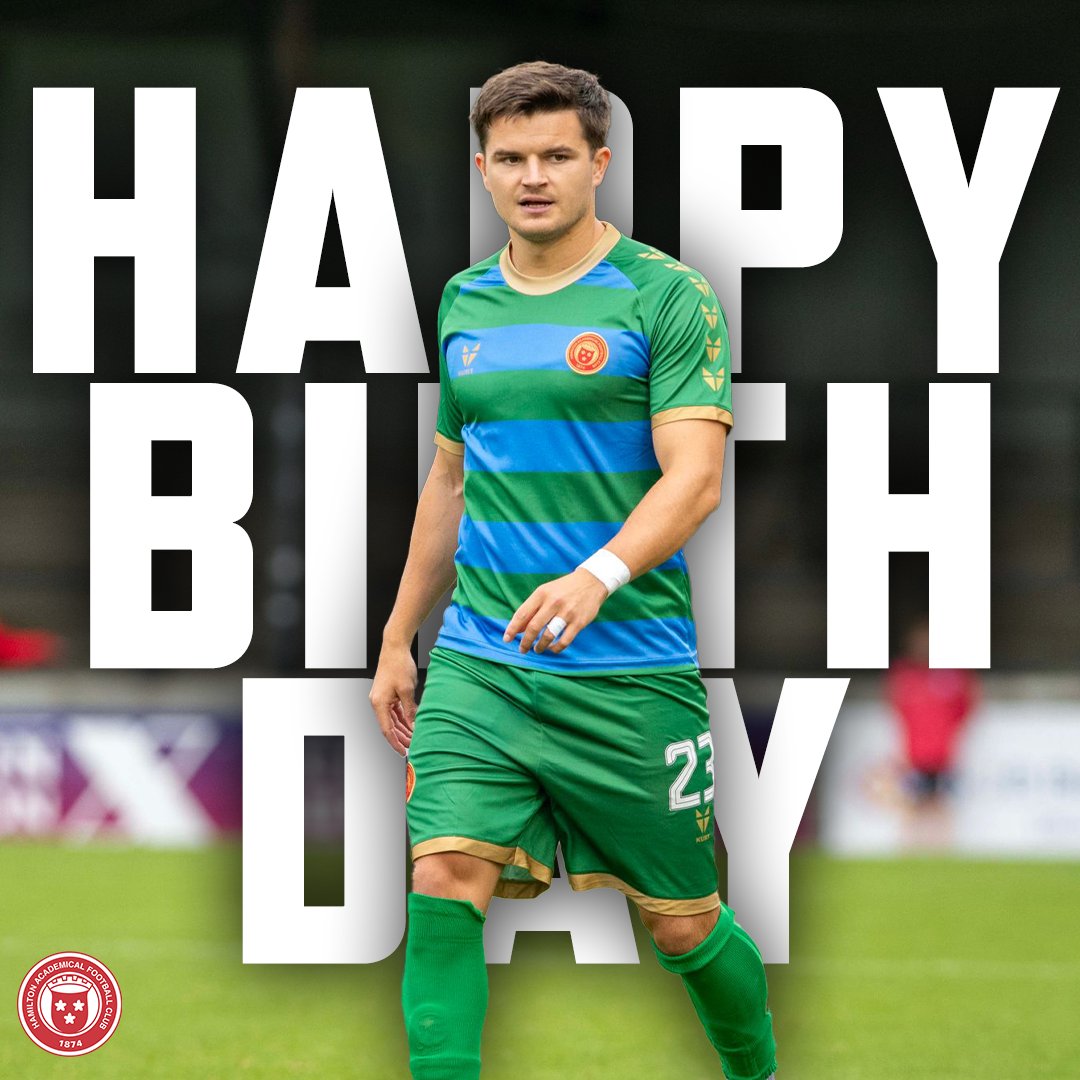 🎂 Happy birthday, Dáire O'Connor!  

#AcciesFC