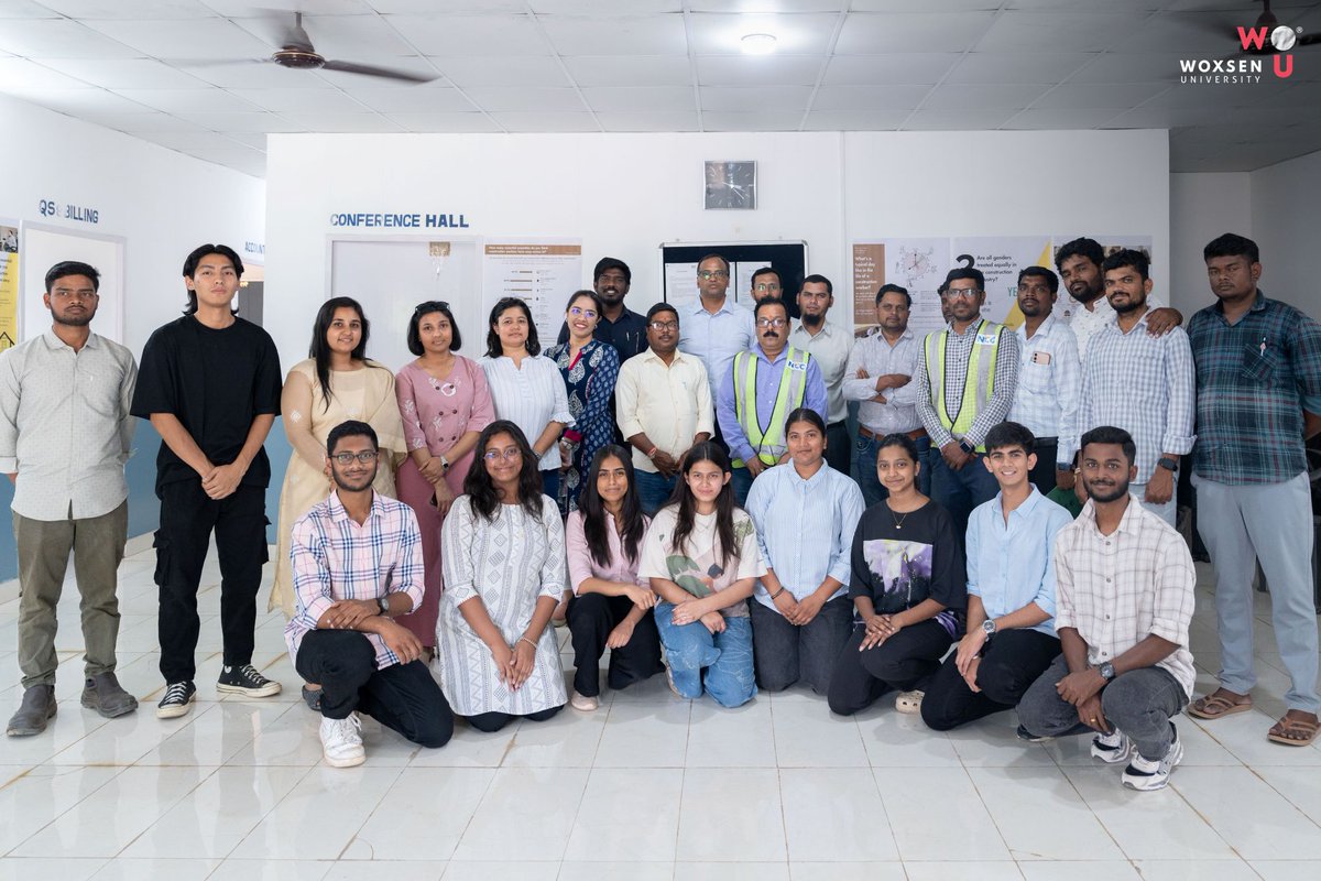 Woxsen's tweet image. Woxsen University’s School of Architecture and ERS Wing, in collaboration with Ethos Foundation, successfully hosted “The Hands That Build” — a powerful exhibition at the NCC Camp Office.

#WoxsenUniversity #InclusiveArchitecture #Hyderabad