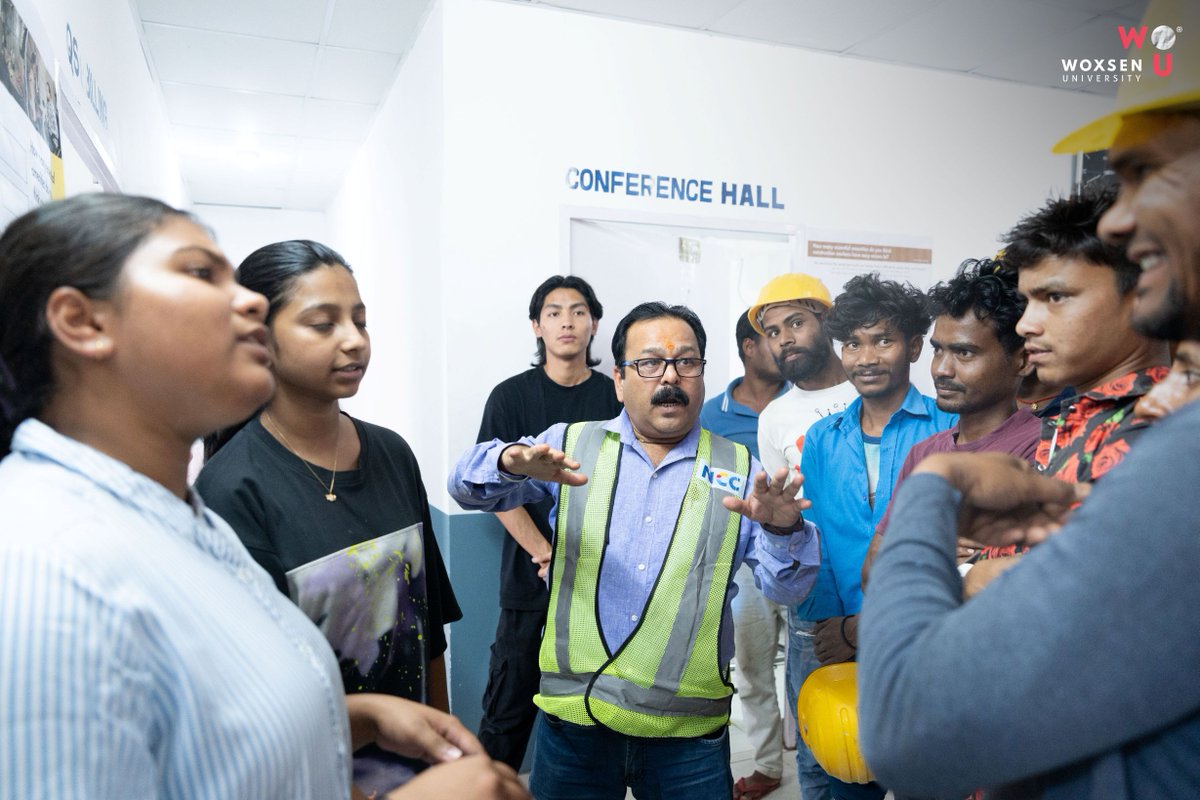 Woxsen's tweet image. Woxsen University’s School of Architecture and ERS Wing, in collaboration with Ethos Foundation, successfully hosted “The Hands That Build” — a powerful exhibition at the NCC Camp Office.

#WoxsenUniversity #InclusiveArchitecture #Hyderabad