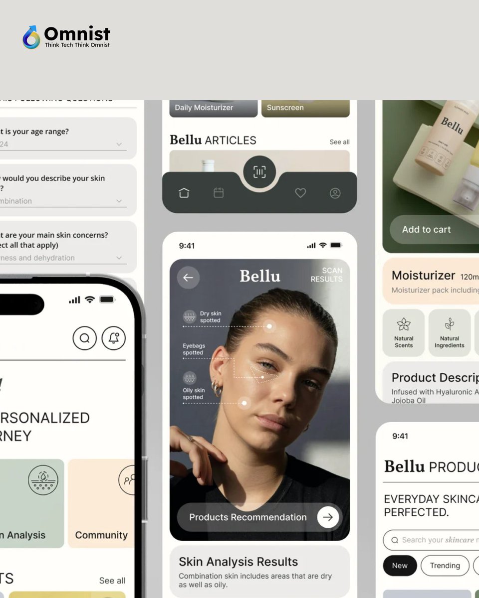 OmnistTechHub's tweet image. Level up your beauty business with a custom #BeautyStoreApp! 💄📱 From product browsing to smooth checkout—#Omnist builds stunning apps that sell. 
🌐 omnisttechhub.com

#BeautyAppDevelopment #EcommerceApp #BeautyTech #AppForBeautyBrand #MobileAppDesign #OmnistTech #Beauty