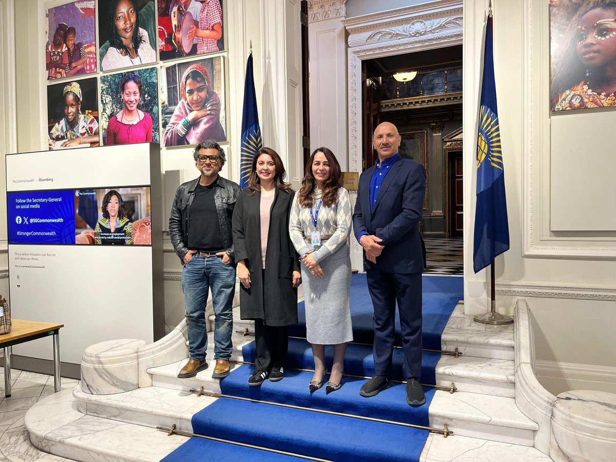 MediaSpringPk's tweet image. Building Global Alliances for Impact

@Sidra Iqbal was invited to a poweful roundtable hosted by the Commonwealth Secretariat in London, bringing together voices shaping the future of inclusive leadership, sustainability, and social impact across the Commonwealth.

#CSCPakistan