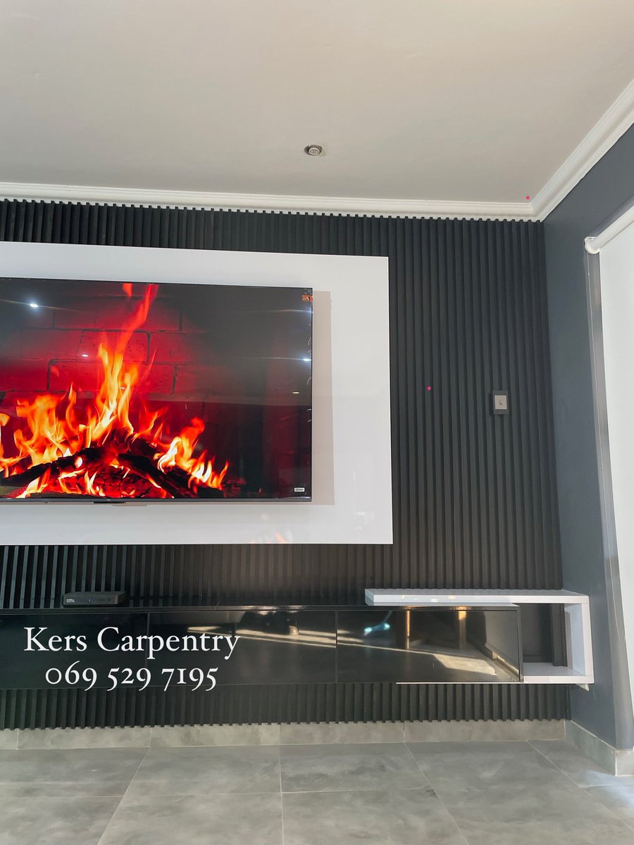 KersCarpentry's tweet photo. F L O A T I N G  T V  U N I T

A TV stand that fits in with any décor.

Get in touch with us:
📞069 529 7195
WhatsApp: 069 529 7195
Facebook: Kers carpentry
Tik Tok: Kers_carpentry
Twitter: Kers_carpentry 
Instagram: Kers__carpentry 
Email: Info@kerscarpentry.co.za

#livingroom https://t.co/CN8tyRervu