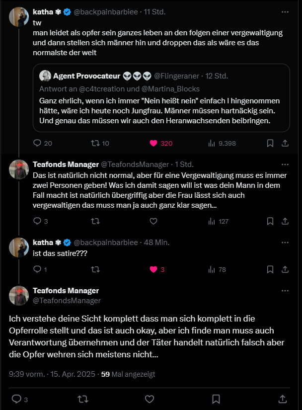 Ich geh kaputt an dieser Seite