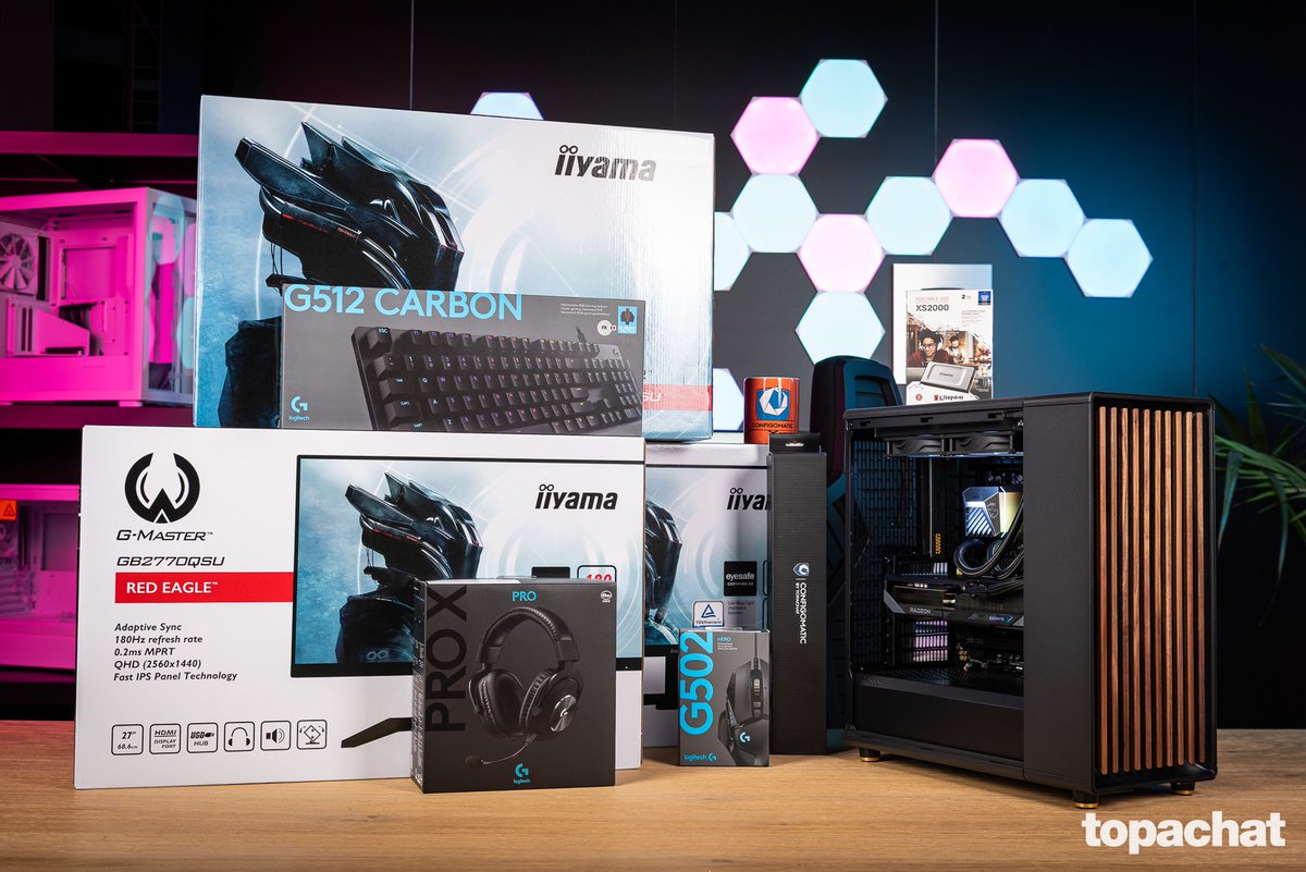 TopAchat's tweet photo. 3789€ de matos à gagner dans le #Setup4 !
Il est pour qui ? 

https://t.co/OYsL3nlI98

🎁 #26AnsTopAchat @kingstontech https://t.co/BLlNslVhqy