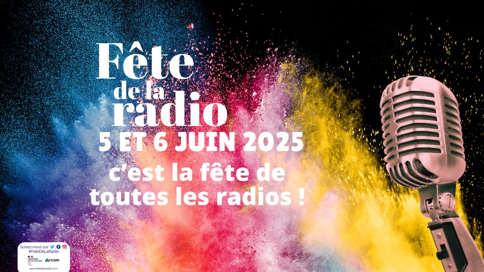 #SaveTheDate 
➡️Fête de la radio > 5 &amp; 6 juin 2025
Coordonnée par l'association <a href="/FeteDeLaRadio/">Fête de la Radio</a>  
🔗fetedelaradio.com
Le kit est en ligne : fetedelaradio.com/telechargement/
📢Ecoles et établissements de l'<a href="/ac_orleanstours/">Académie d'Orléans-Tours</a>, inscrivez votre média 🎤🎧
#EducMédiasInfo