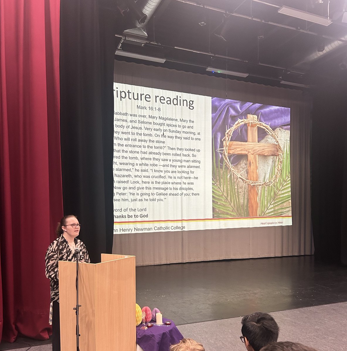 We have been reflecting upon Holy Week as we approach Easter Sunday.