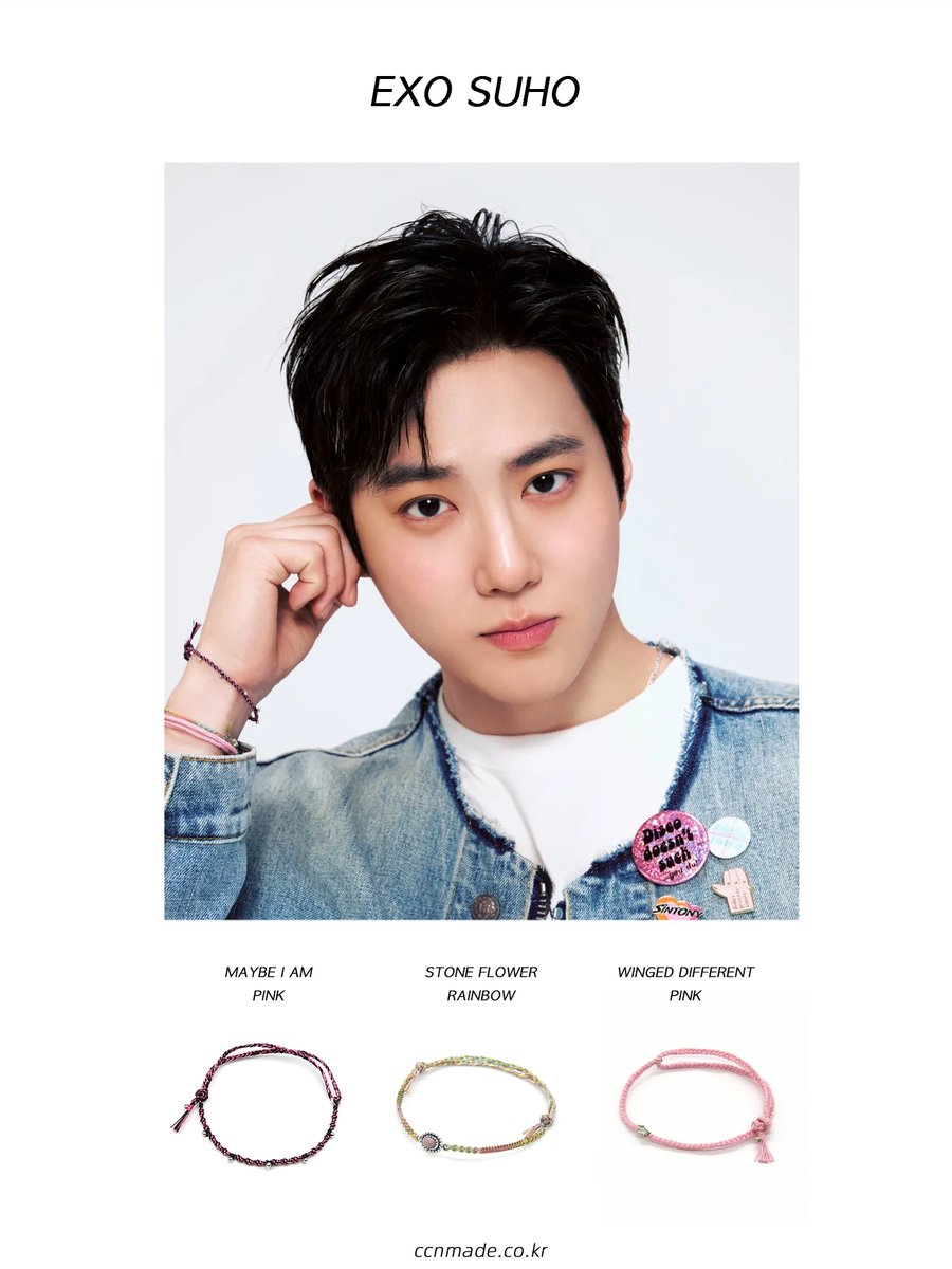 ccnmade's tweet image. #exo #수호 님께서 최창남메이드 제품을 착용해주셨습니다

착용 제품:
Maybe I am - Pink
Stone Flower - Rainbow
Winged Different - Pink

ccnmade.co.kr

#최창남메이드 #핸드메이드 #악세사리 #팔찌 #실버팔찌 #실팔찌 #수호팔찌 #suho #suhofashion #엑소 #엑소수호 #김준면 #ccnmade