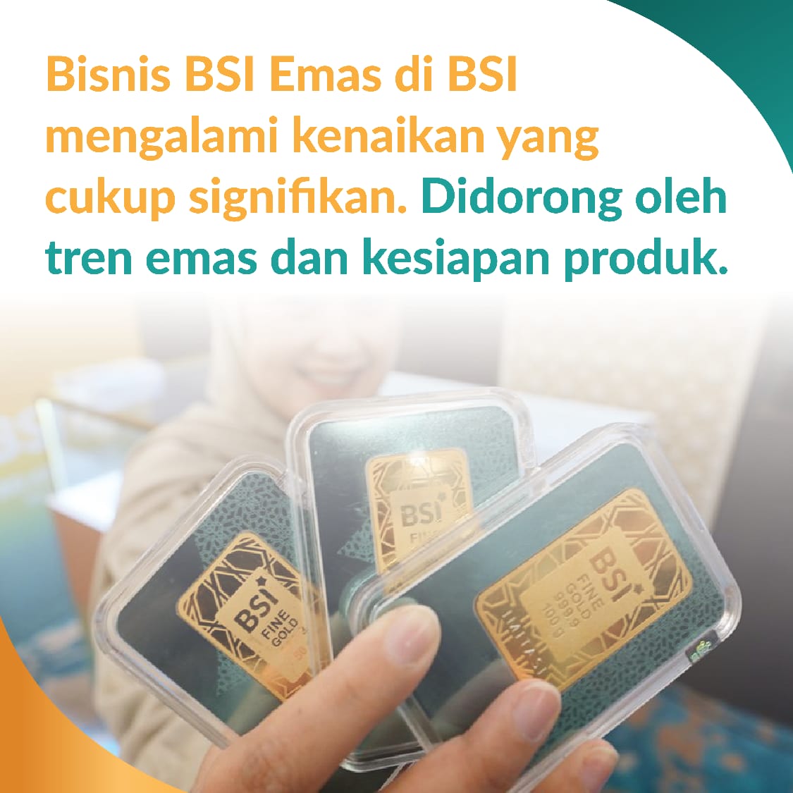 kenaikan signifikan dalam bisnis BSI emas di BSI tentu merupakan pencapaian yang patut diapresiasi. tren emas yang semakin meningkat, ditambah dengan kesiapan produk yang matang, menjadi faktor utama yang mendorong pertumbuhan tersebut.
#KemilauEmasSilaturahmiBSI