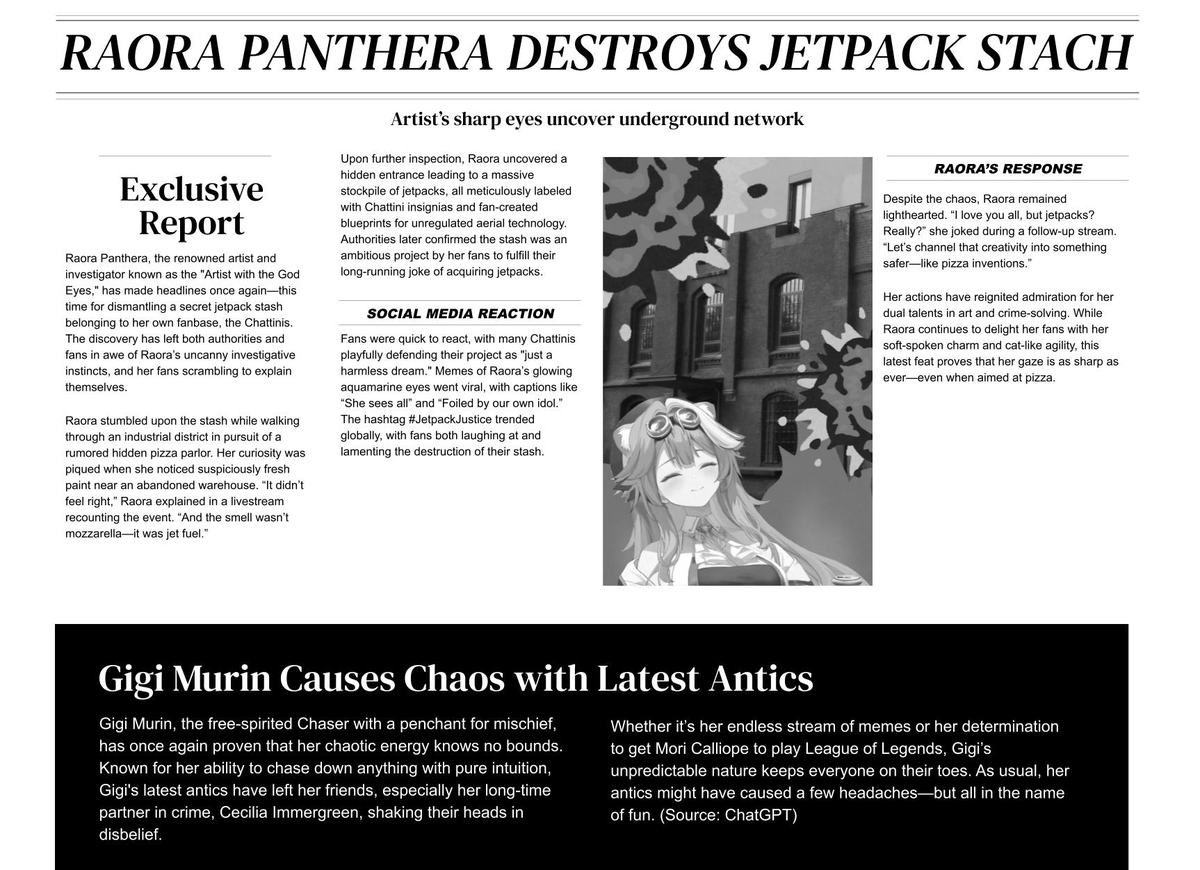Immerchive's tweet photo. Newspaper that I made for my last video 🤣
#TurtleGate #JetpackJustice https://t.co/Gg7QWi1HY6