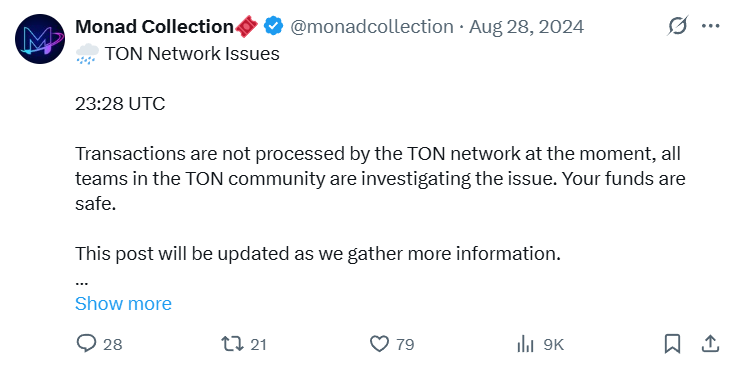 lbtc200's tweet photo. Red flag🚩🚩alert
Dont wanna gatekeep but ...
> 186 posts with 196k followers 🚩
> What is this caption ? 🚩
> Sharing posts about TON, and retweeted unrelated X 🚩
> Very few people from the @monad_xyz community following them🚩
Stay away from @monadcollection 🚩 https://t.co/o8CGKOOMhn