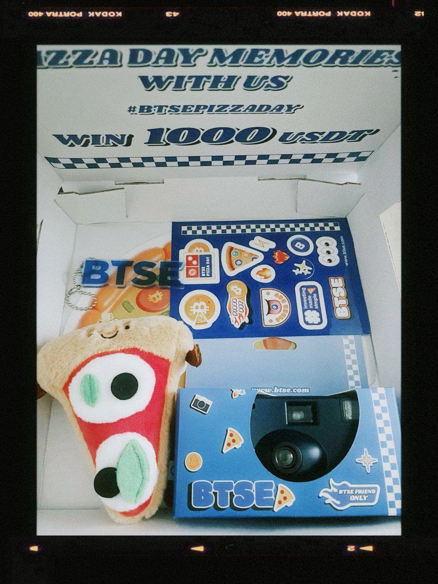 🔥【#BTSE 比特币披萨节狂欢！转发抽「披萨+复古相机」限定周边】
🎁 参与方式
1️⃣ 转发+点赞❤️+关注 <a href="/BTSE_Official/">BTSE</a> <a href="/BTSEChinese/">BTSE中文</a>
2️⃣ 评论留下【BTSE UID + "来自KOL某某社区"】
（例：UID8419999905 来自梭哈战士俱乐部）
⏰ 4.15-4.21 狂欢倒计时！
🏆 4月23日 <a href="/hebewink/">Hebe BTSE</a> 揪6位幸运儿
🔥 带话题