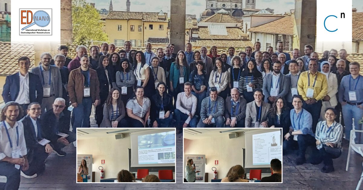 Creative Nano (@creativenanogr) on Twitter photo Just returned from EDNANO-16, the 16th International Workshop on Electrodeposited Nanostructures, held in Florence, Italy ! Creative Nano actively contributed to the workshop with two presentations delivered within the framework of the <a href="/MOZARTEUProject/">MOZART EU Project</a> ! Just returned from EDNANO-16, the 16th International Workshop on Electrodeposited Nanostructures, held in Florence, Italy ! Creative Nano actively contributed to the workshop with two presentations delivered within the framework of the <a href="/MOZARTEUProject/">MOZART EU Project</a> !