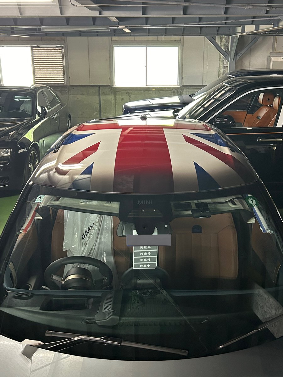 YOLO_CARWRAP's tweet photo. #MINI
#ルーフラッピング
#カーラッピング
#ユニオンジャック
#CABANA https://t.co/hCav2gpzBH