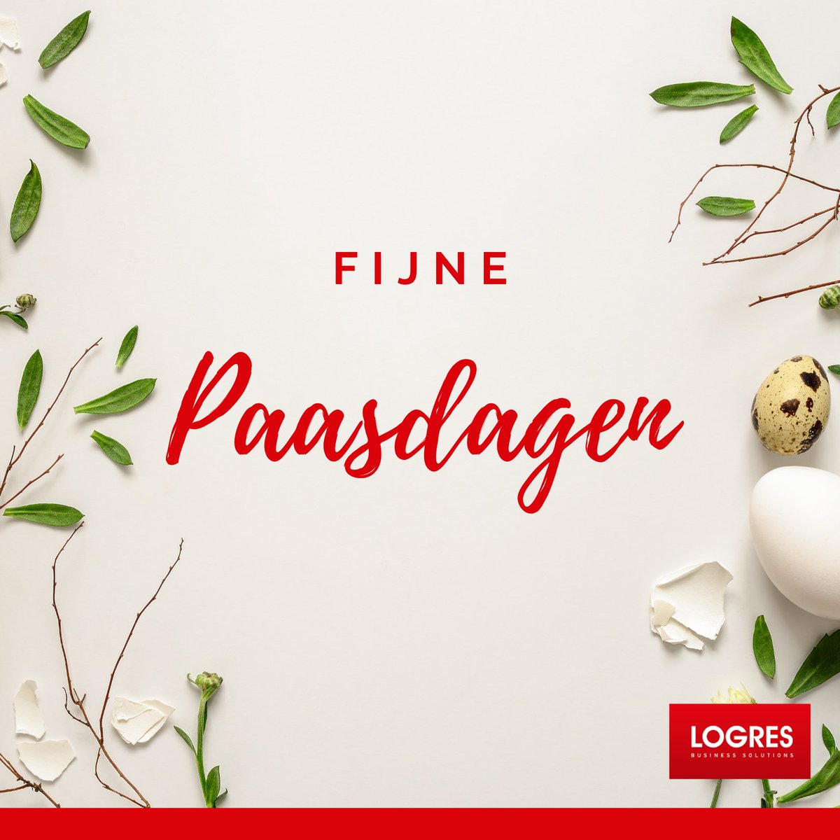 Namens team Logres: vrolijk Pasen!
Tijd voor rust, frisse ideeën en nieuwe energie 🐣🌱