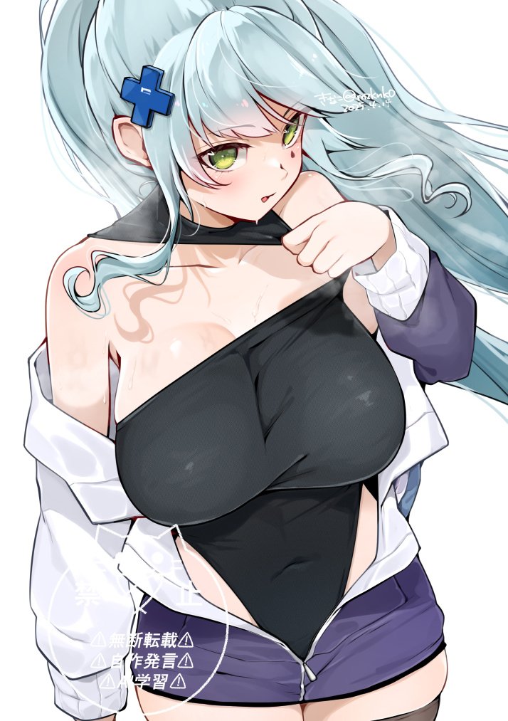 ドールズフロントライン2のクルカイさん、描かせていただきました！
戦うと暑い暑い。