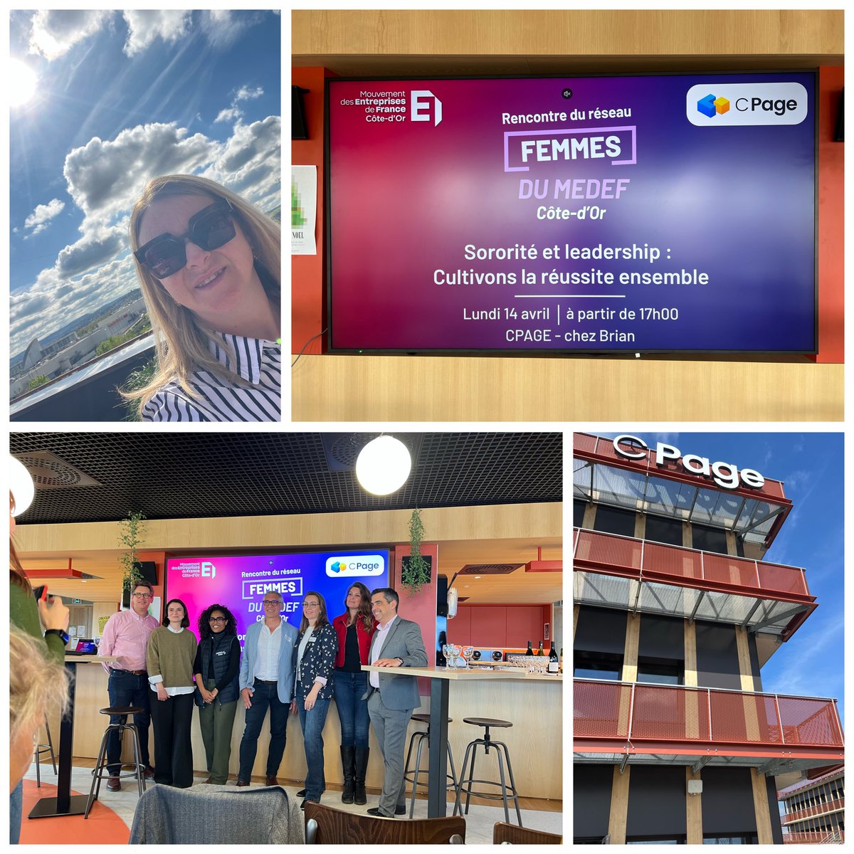 GUILLOUXAngel's tweet photo. ✨ Cultiver la réussite au féminin, c’est avant tout une aventure collective ! ✨

Retour sur une magnifique soirée du Réseau Femmes du @medef21 , autour d’un thème puissant :
« Sororité &amp; Leadership : cultivons la réussite ensemble »
#LeadershipFeminin #Sororité #MEDEF https://t.co/ThH62V8v4Z