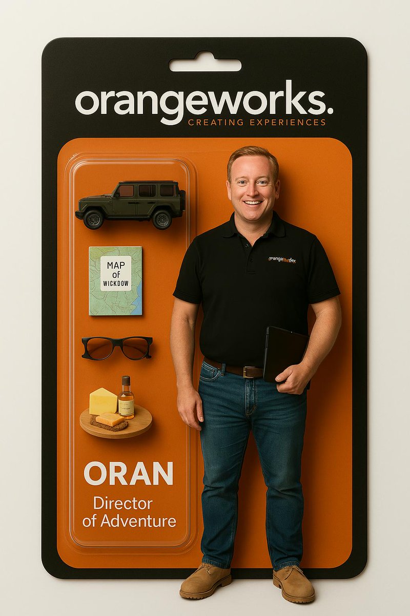 OrangeworksUK's tweet image. We couldn’t resist jumping on the trend 😜

Introducing: Event Professional Collectibles... coming to a store (or event) near you 👀 🙌

What do you think - iconic or unhinged? 🤔 😂

#aicollectiblestoys #chatgpt #orangeworks #chooseyourplayer