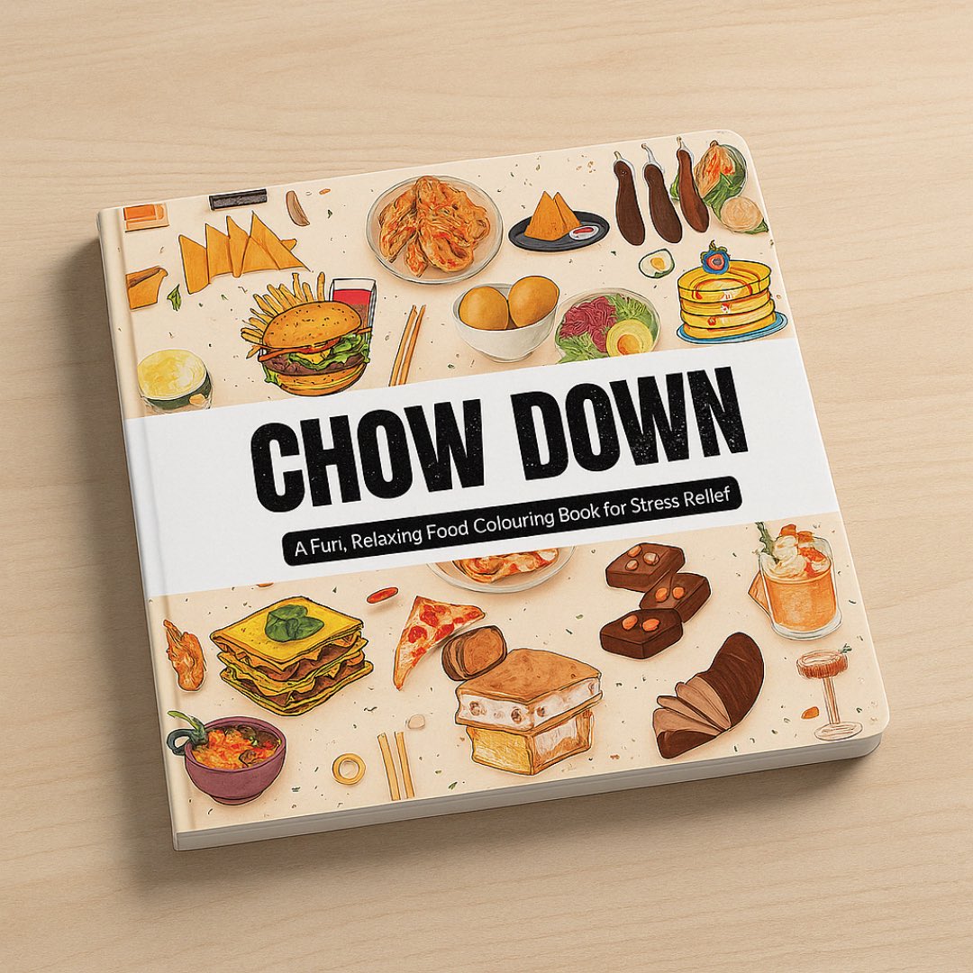 Luvnative_'s tweet photo. Food for the soul… and the colouring pencils. Chow Down is coming to Takealot! https://t.co/jTy2TApTJ6