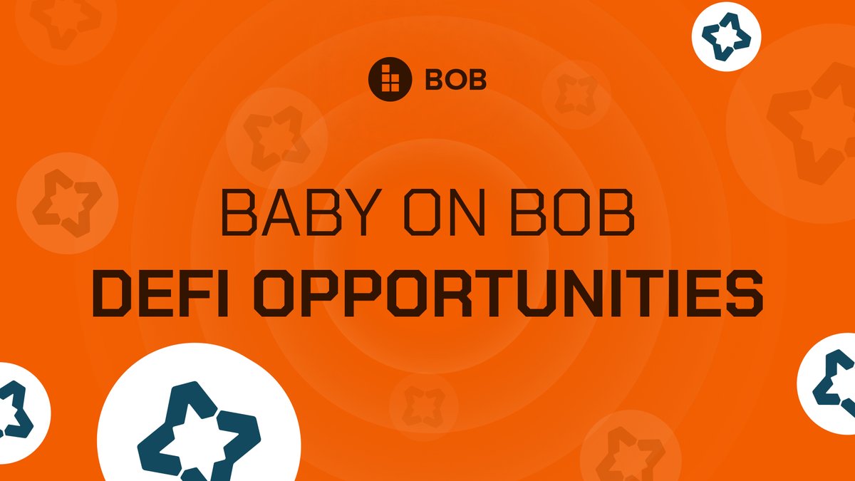 The $BABY airdrop is live — and on BOB, it can already do more than sit in  your wallet. Whether you claimed from our campaign or received the airdrop  on Babylon Genesis—you