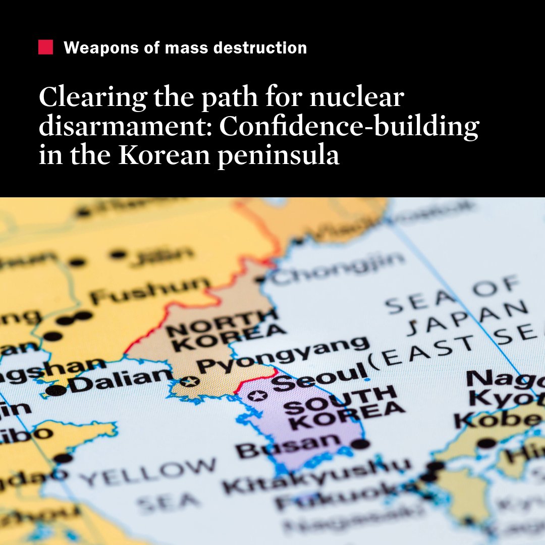 SIPRI (@sipriorg) on Twitter photo How can confidence be built in the Korean peninsula? This new paper from <a href="/TyttiErasto/">Tytti Erästö</a> argues that a key reason for the failure of past diplomatic efforts has been the coercive approach in pursuit of immediate nuclear disarmament in North Korea🇰🇵.
🔗doi.org/10.55163/OYDM2… How can confidence be built in the Korean peninsula? This new paper from <a href="/TyttiErasto/">Tytti Erästö</a> argues that a key reason for the failure of past diplomatic efforts has been the coercive approach in pursuit of immediate nuclear disarmament in North Korea🇰🇵.
🔗doi.org/10.55163/OYDM2…