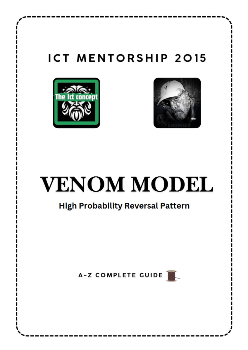 [𝗣𝗗𝗙]
How to Use the ICT A+ Venom Model to Quit Your 9-5 Job –

High Probability Reversal Pattern

A Thread 🧵

Like + RT + Comment "Venom Model" to receive the link

(𝗠𝘂𝘀𝘁 𝗯𝗲 𝗳𝗼𝗹𝗹𝗼𝘄𝗶𝗻𝗴 𝗺𝗲 𝘀𝗼 𝗜 𝗰𝗮𝗻 𝗗𝗠)

Community Link :-bento.me/theictconcept