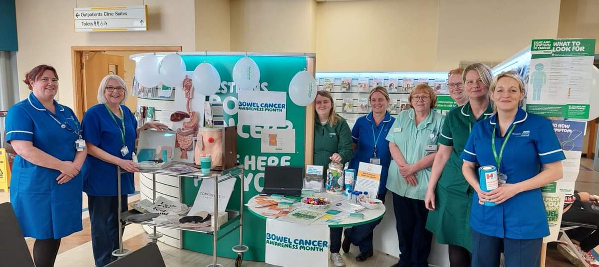 info_macmillan's tweet image. Today from 1pm at our RPH Pod, the CNS colorectal team , the bowel screening service and Calum from our team, will all be spreading awareness of #bowel cancer for #bowelcancerawarenessmonth. They will be there to will answer any questions or concerns.
@LancsHospitals