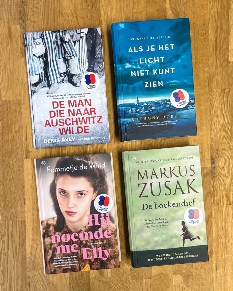 Dit jaar vieren en herdenken we dat de Tweede Wereldoorlog 80 jaar geleden ten einde kwam. Daarom verschijnen nu vier onvergetelijke oorlogsromans als speciale hardback-editie. Welke wil jij nog lezen?
thehouseofbooks.com/nieuws/5522/vi…