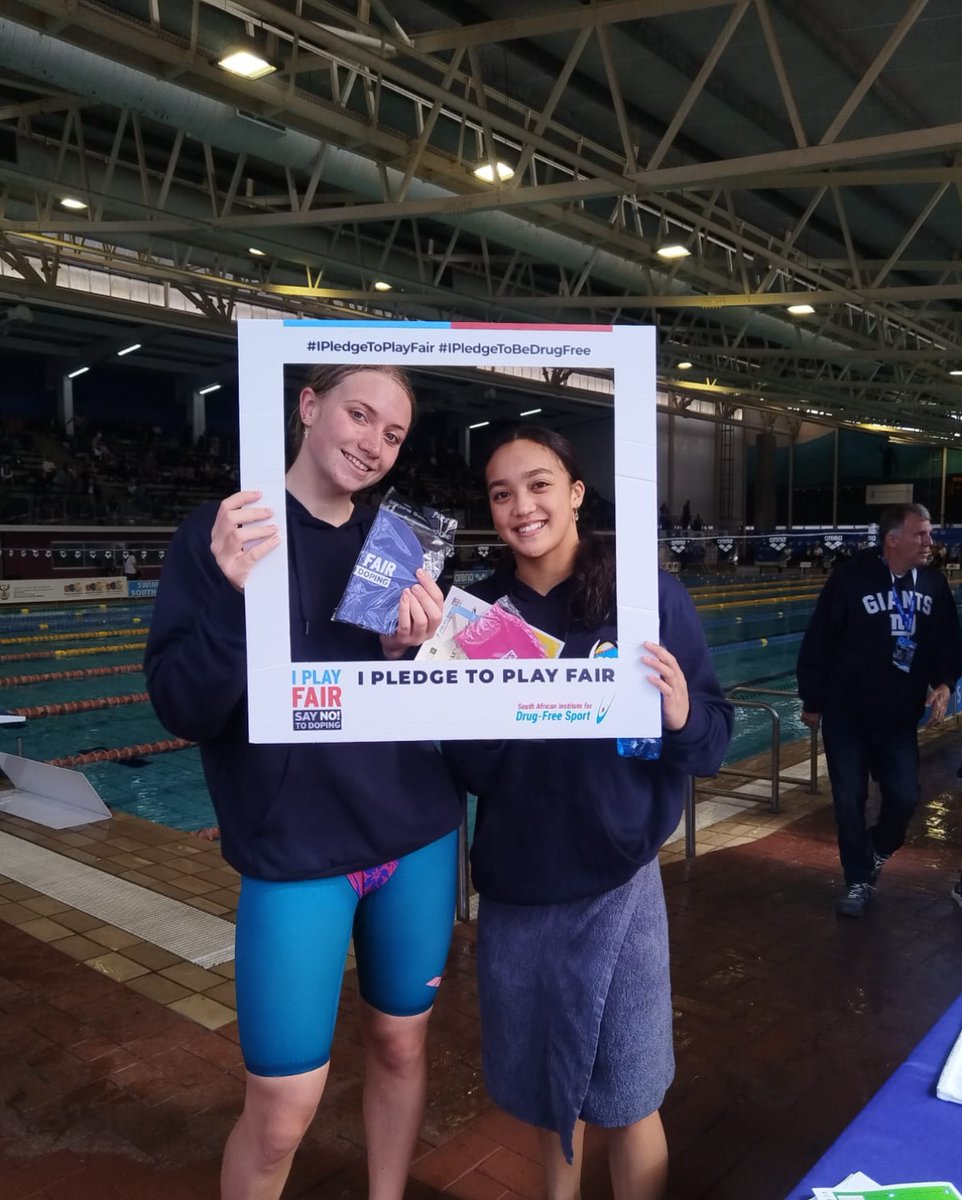 At the National Swimming Championships in Gqeberha on 12 April, SAIDS had an athlete engagement, keeping swimming clean. #NationalSwimmingChamps #Gqeberha2025 #CleanSport #PlayTrue #SAIDSInAction #KeepSwimmingClean #SwimmingSA