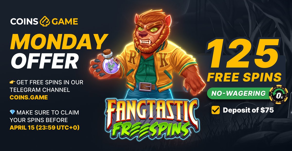 GET 125 FREE SPINS and A 2.5JET PROMO CODE

FS👉 bit.ly/125FS_until15A…
GIVEAWAY: ✅ Just RT &amp; Like, and Follow for a chance to win 2.5JET!

🎁 We'll pick 15 lucky winners at random on April 17 and each will receive a 2.5JET promo code