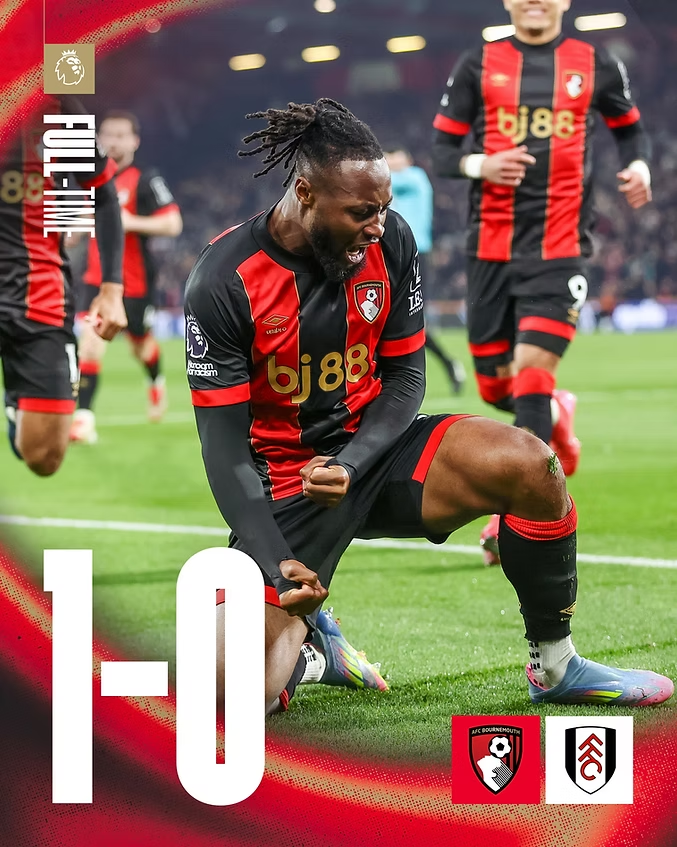 therealonly4fun's tweet photo. « La performance de Bournemouth mérite un billet européen la saison prochaine » - Semenyo
L’attaquant ghanéen Antoine Semenyo a exprimé sa conviction que son club méritait un billet pour le football européen de la saison prochaine.
#only4fun #football https://t.co/sD2mT6lZIj