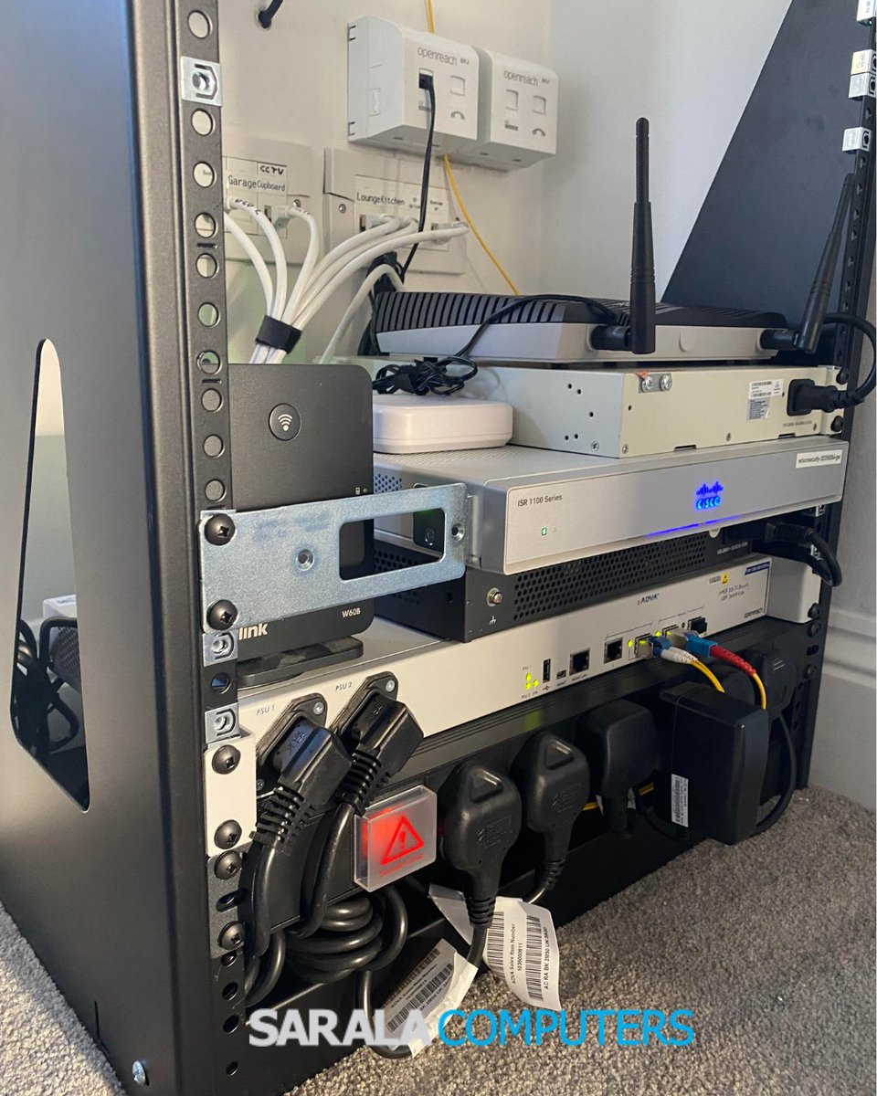 We transformed a tangled mess of equipment into a sleek, floor-standing patch rack setup.

What would your office visitors prefer to see? 👀

💼✨ Get organised — in style.

#TechTidying #PatchRackPerfection #OfficeGlowUp #NetworkGoals #networks #CableManagement #ITSetup