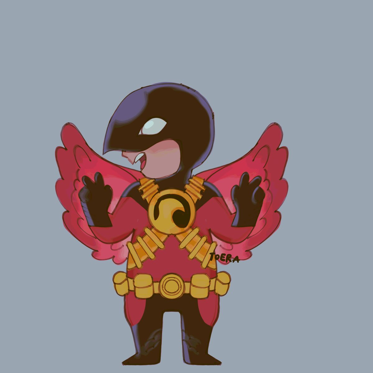 TTETTERAA's tweet photo. Hiii Red Robin!!!✨✨✨
#redrobin #TimDrake https://t.co/t030R47p4W