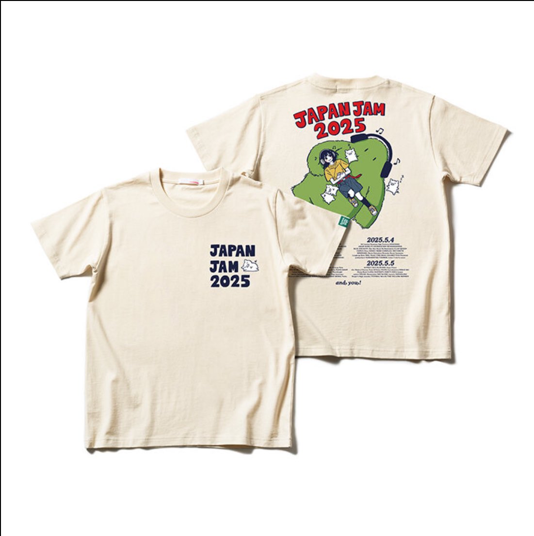 今年もJAPAN JAM 2025 でcoalowl Tが手に入る🐷✨ なんかこのモサモサ