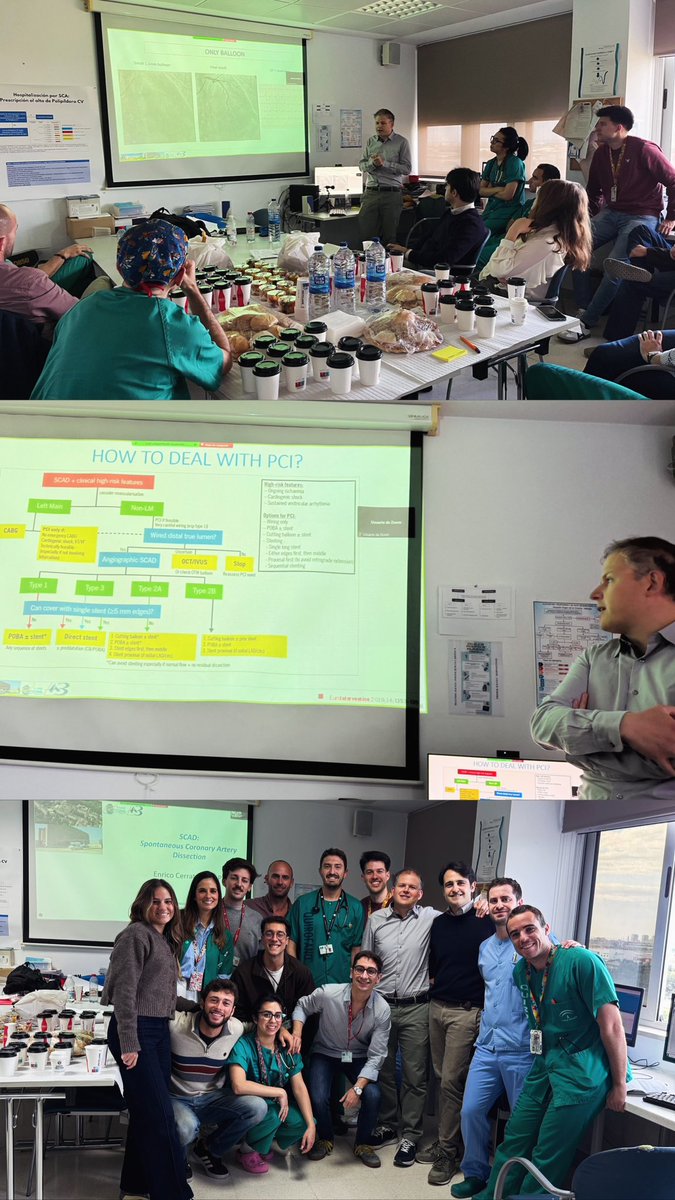 Francesco Costa (@costa_f_8) on Twitter photo Great pleasure to host the colleague & friend <a href="/enrico_cerrato/">Enrico Cerrato, MD, PhD</a> at <a href="/HUVV_SAS/">Hospital Clínico Virgen de la Victoria</a> #Málaga for an outstanding session on research and treatment of #SpontaneousCoronaryArteryDissection. A lot of practical insights for our team. Thanks <a href="/ACorazonHUVV/">Área del Corazón del HUVV de Málaga</a> for the support! Great pleasure to host the colleague & friend <a href="/enrico_cerrato/">Enrico Cerrato, MD, PhD</a> at <a href="/HUVV_SAS/">Hospital Clínico Virgen de la Victoria</a> #Málaga for an outstanding session on research and treatment of #SpontaneousCoronaryArteryDissection. A lot of practical insights for our team. Thanks <a href="/ACorazonHUVV/">Área del Corazón del HUVV de Málaga</a> for the support!