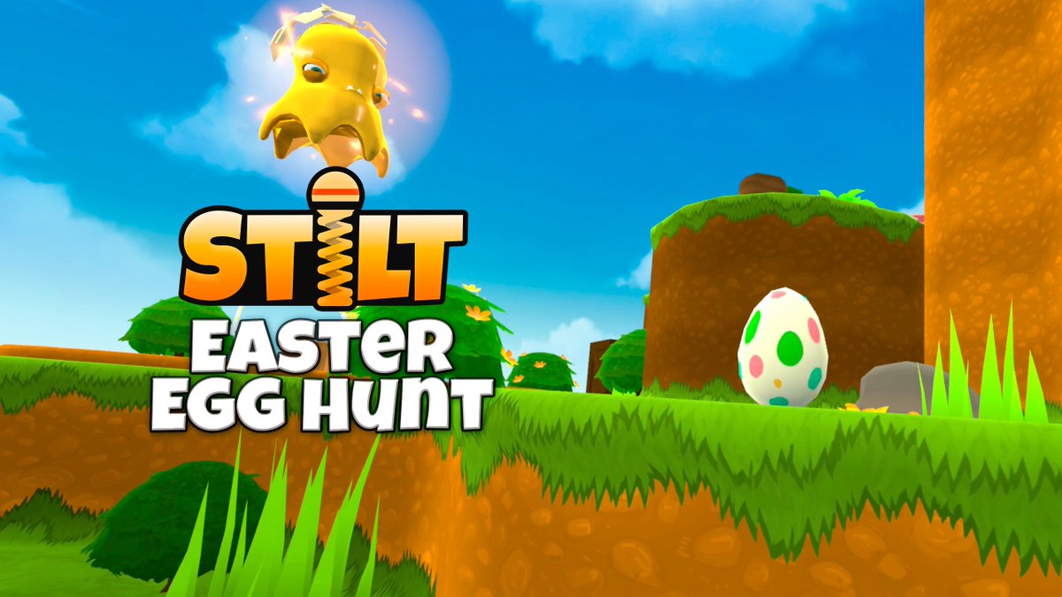 STILT Easter Egg Hunt is live! 🐣

Golden ticket eggs are hidden across all 20 levels—find them to unlock exclusive cosmetics, including a full character skin! 👕🕺
✅ Update is live on all platforms

Found them all? Show off your new look and tag us!
Let the hunt begin! 🐰🎮
#VR