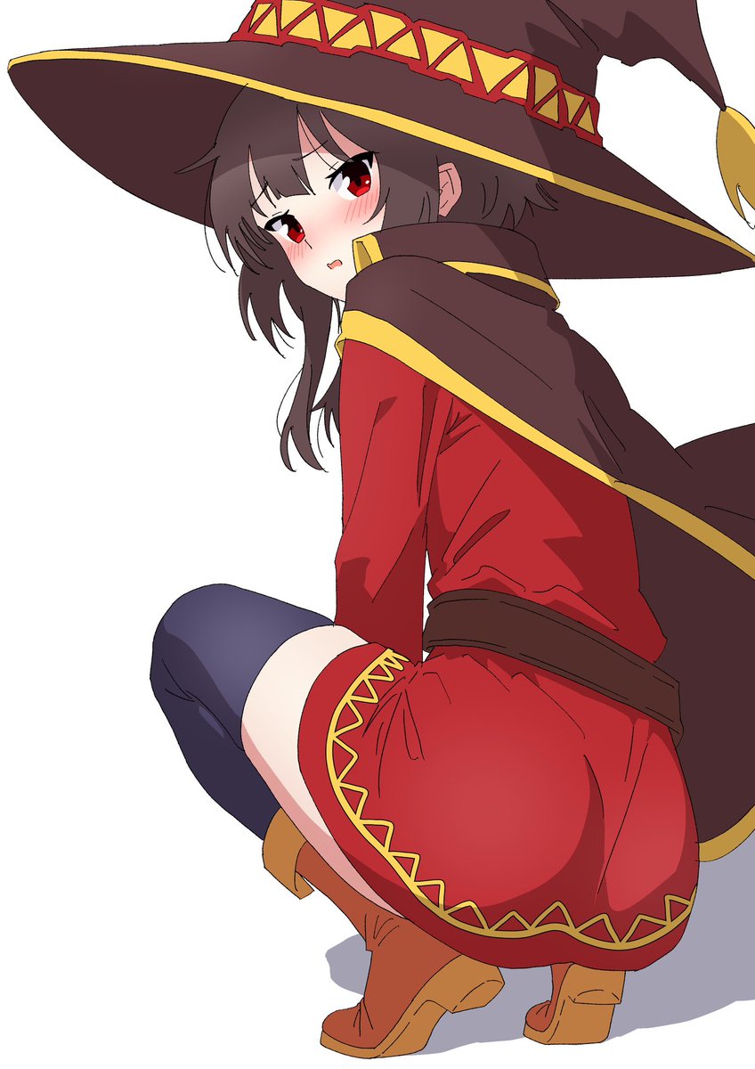 めぐみん
何気に初めて描いたかも知れない後ろ姿
#このすば