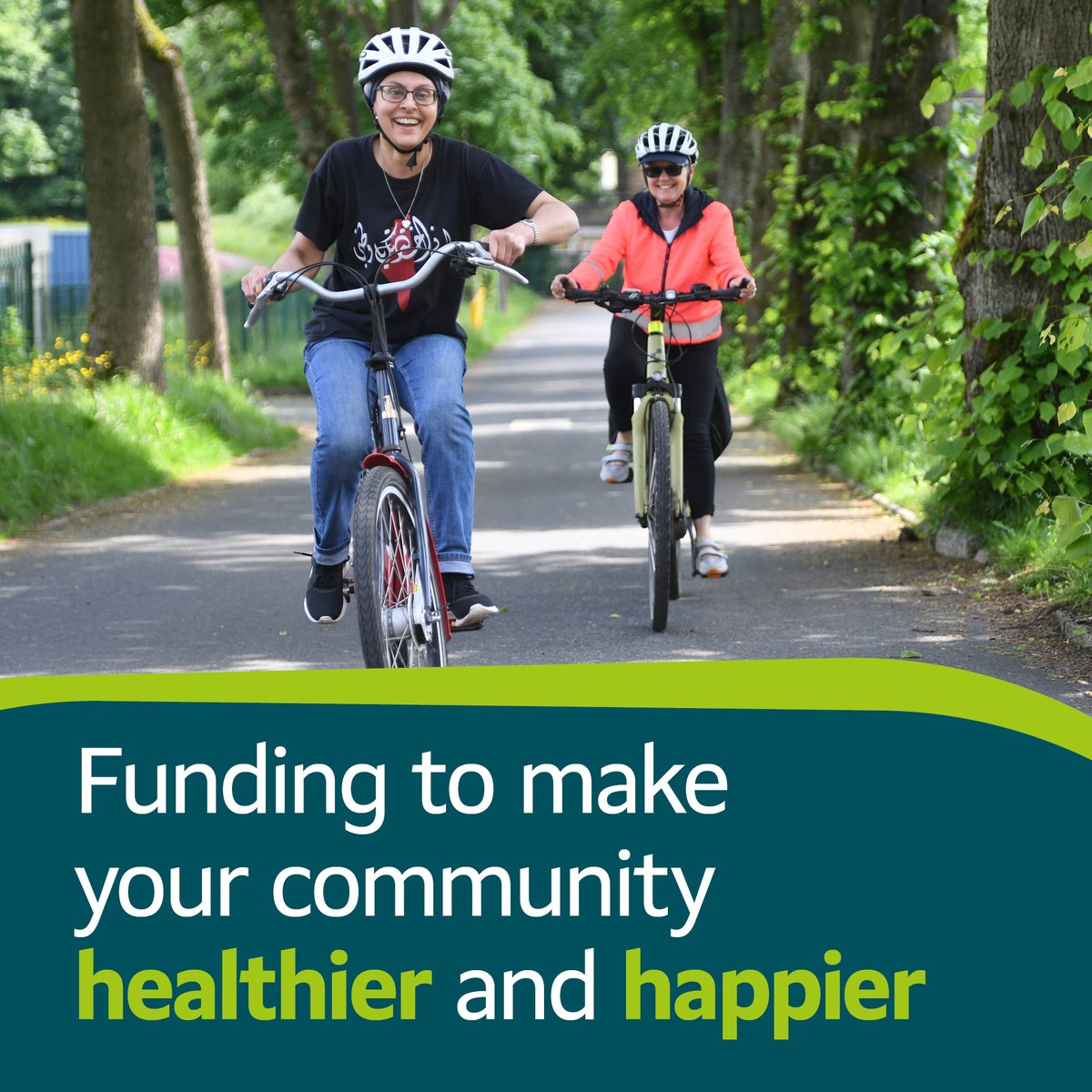 Grants of up to £5000 are now available to groups who want to help their community walk, wheel and cycle. 

Our workshops will help you write a bid! First one is online this Thursday 17 April, 2pm-4pm.
 
Visit cyclecityconnect.co.uk/get-inspired/o… to learn more and register.