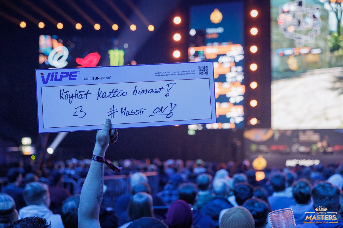 Lippuja lattiakatsomoon jäljellä enää rajallinen määrä - varmista paikkasi nyt 🪑😱

Liput Elisa Nordic Championship 2025 -tapahtumaan alkaen vain 20€!
🎟 elisanordic.fi

#ElisaNordic #esportsfi #CS2