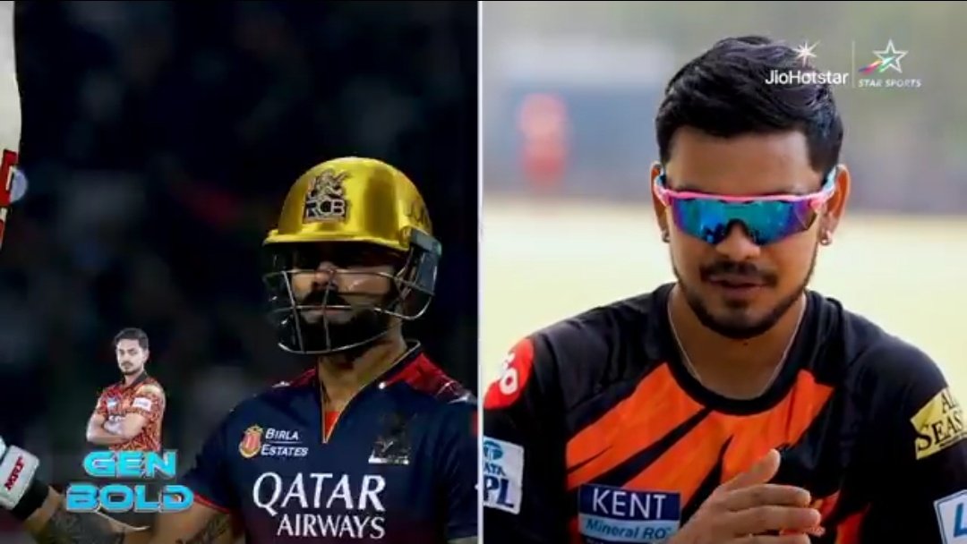 mufaddal_vohra's tweet image. Ishan Kishan picks Virat Kohli as his current favourite cricket. (Star Sports).