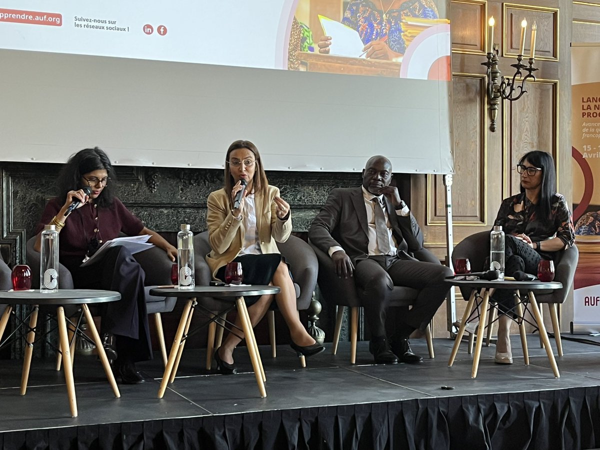 Lancement de la phase 3 du programme APPRENDRE financé par <a href="/AFD_France/">Agence Française de #Développement (AFD) 🇫🇷 🇪🇺</a> et mis en œuvre <a href="/auf_org/">AUF</a> pr améliorer formation des enseignants, pratiques et ressources éducatives. Des résultats probants : 1 million d’enseignants formés, 3000 ressources produites.
<a href="/Rohen_dAigle/">Rohen d'Aiglepierre</a> <a href="/ifef_oif/">IFEF</a>